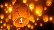 Floating Lanterns theme