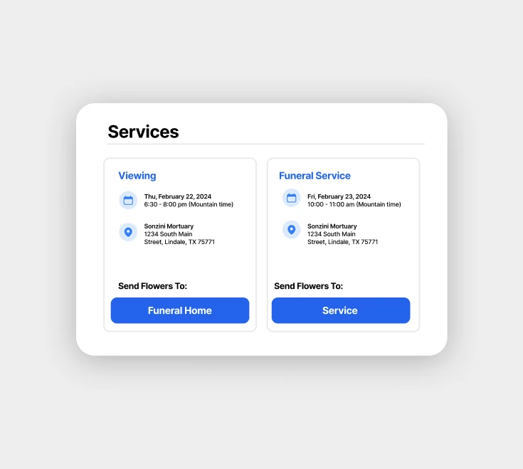 Tukios AI Info Extractor turning intake notes into structured funeral service details
