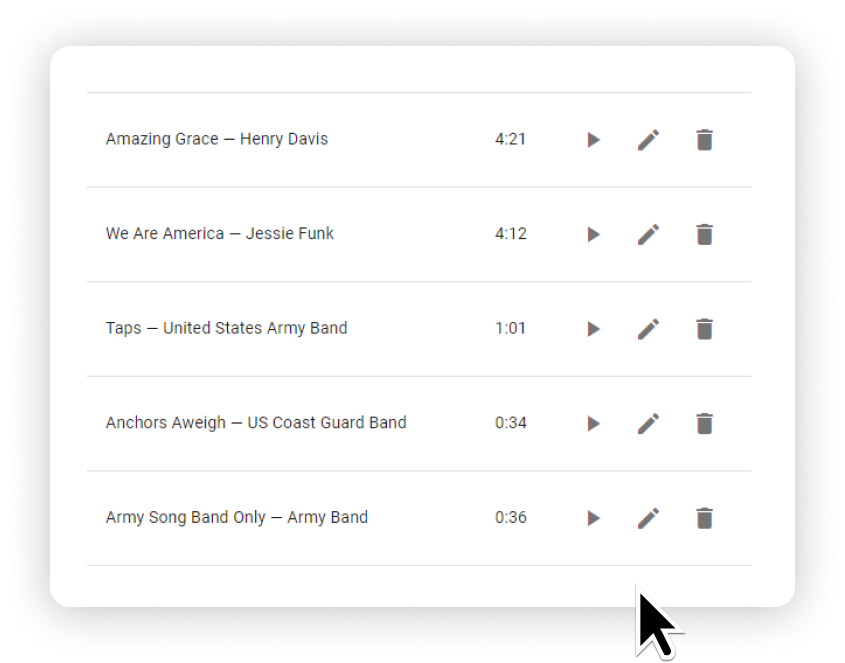 Add music